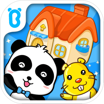Baby Panda House Building
