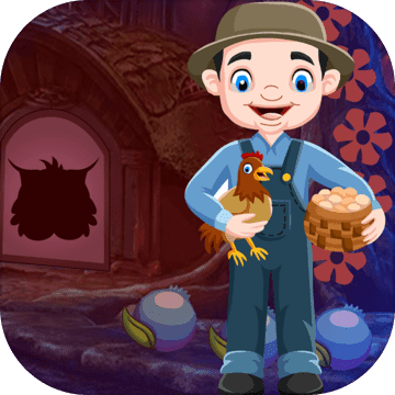 Best Escape Game 585 Chicken Farming Man Rescue