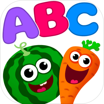 Funny Food 🍎 ABC games for toddlers and babies 📚