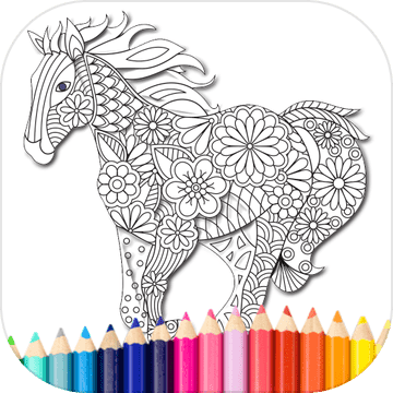 Coloring Book: Animal Mandala Coloring Book: Animal Mandala