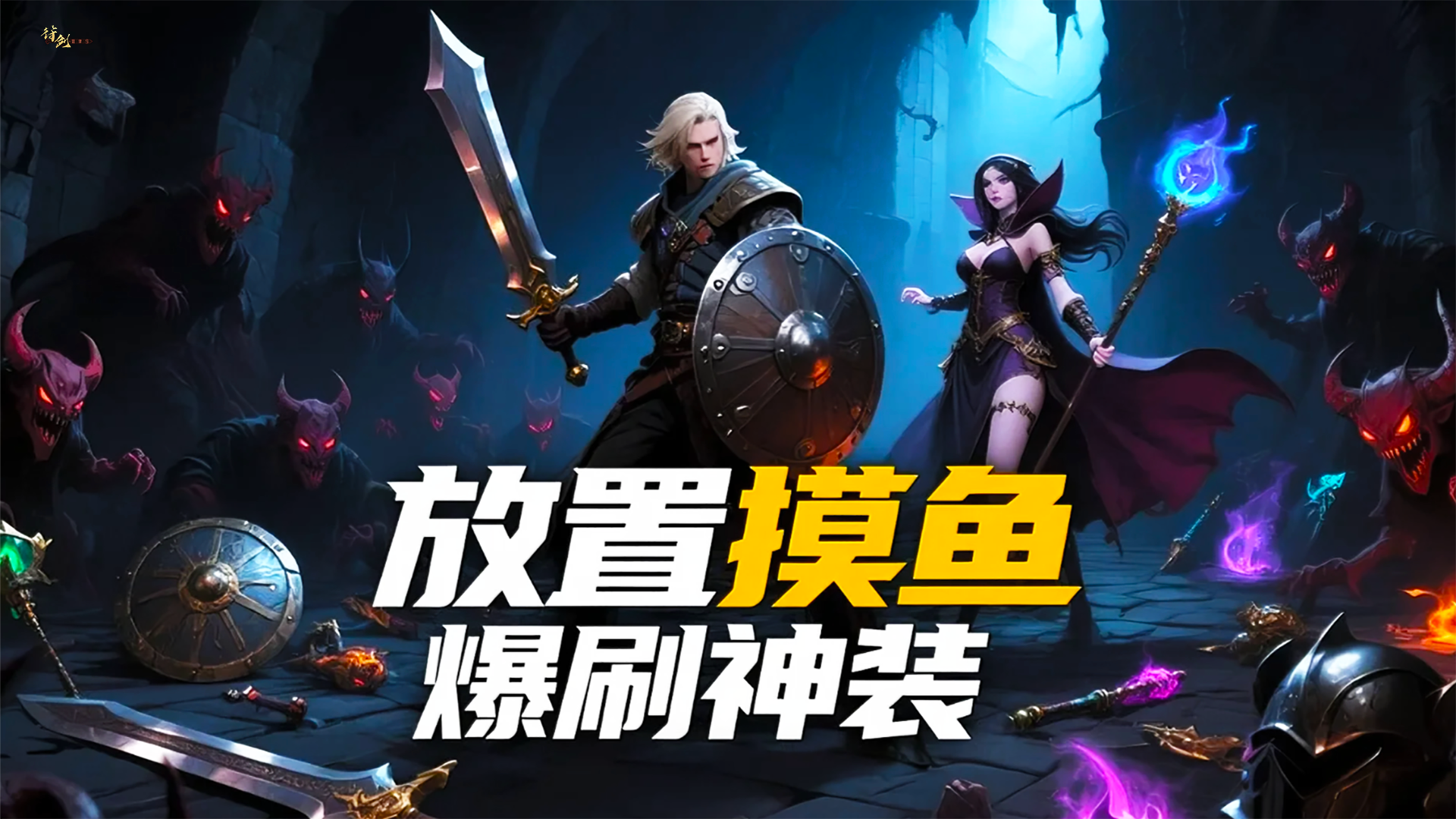 放置摸鱼：爆刷神装