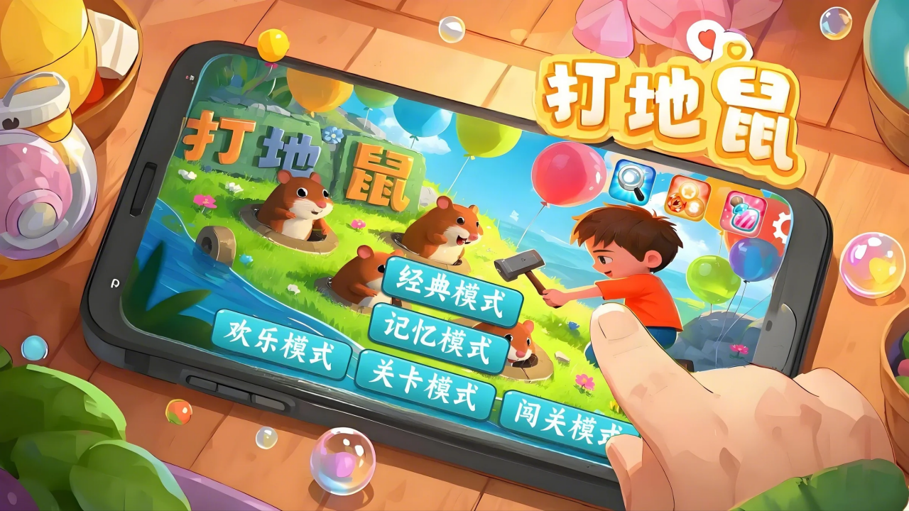 欢乐打地鼠游戏截图