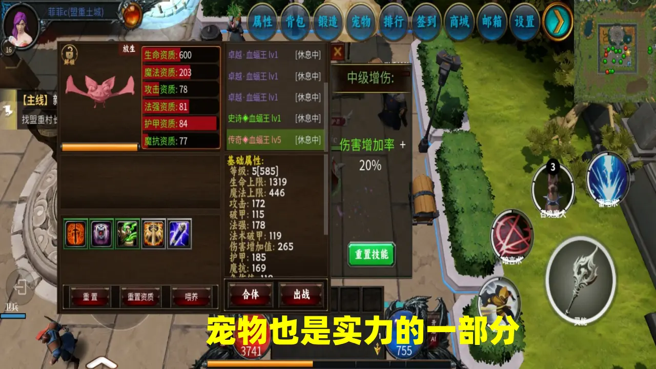 我的传奇游戏截图