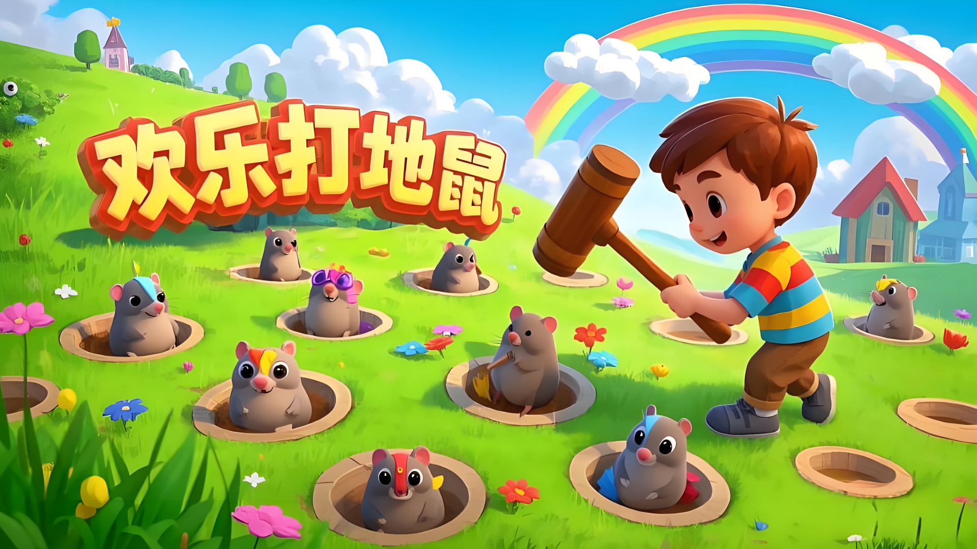 欢乐打地鼠