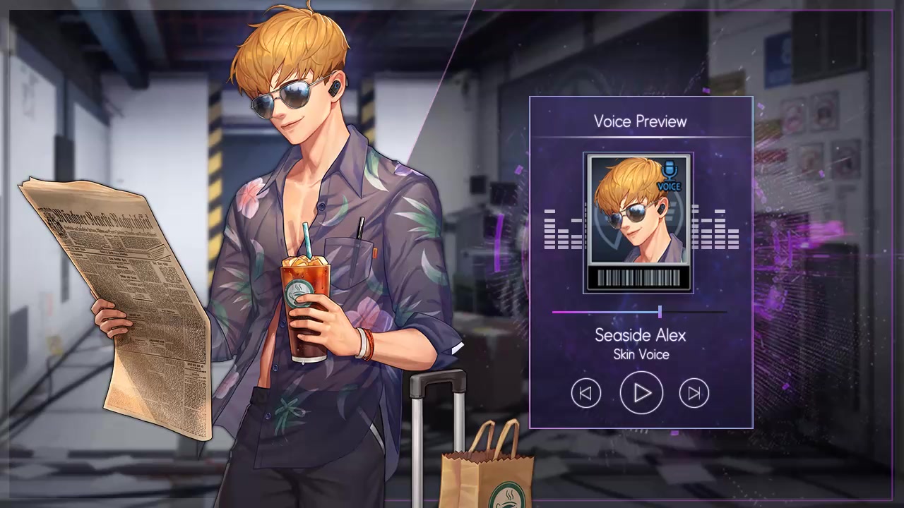 【新版本资讯】红毯 妮基 &泳装 雪&亚历克斯语音预览&剪影发布