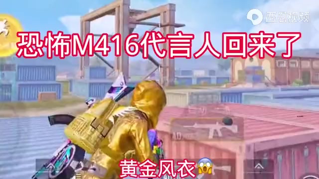 那个把M416带上巅峰的人回来了，还有人记得我吗！截图