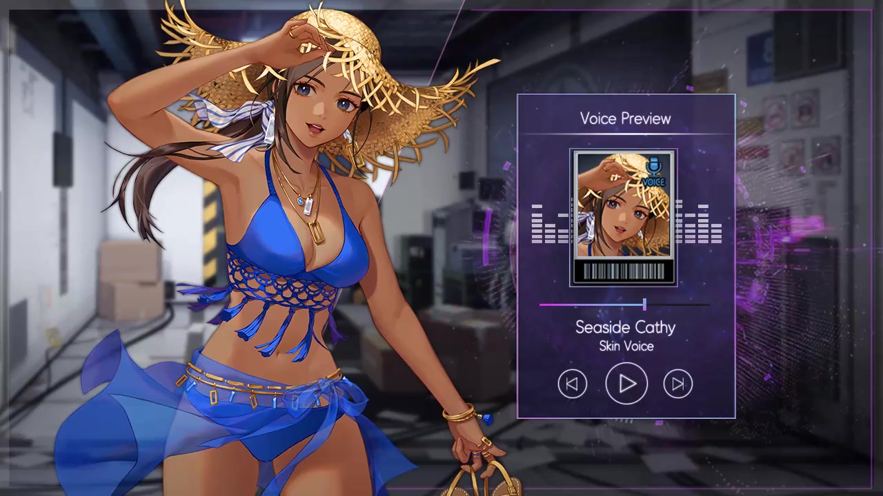 【新版本资讯】红毯 妮基 &泳装 雪&亚历克斯&凯茜语音预览&剪影发布 1