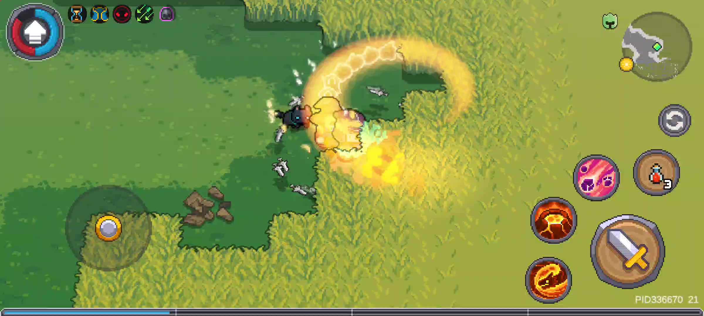 元素，火法师，火龙开道！