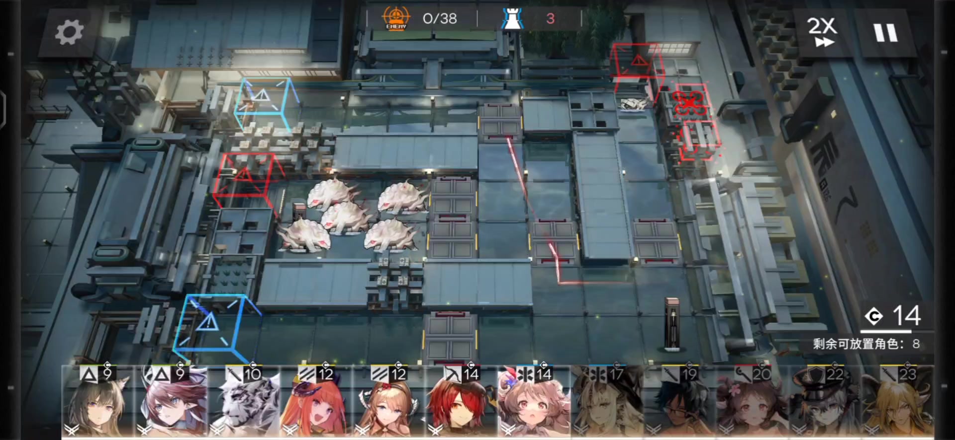 「明日方舟」HS-7关卡预览及常规队站位攻略