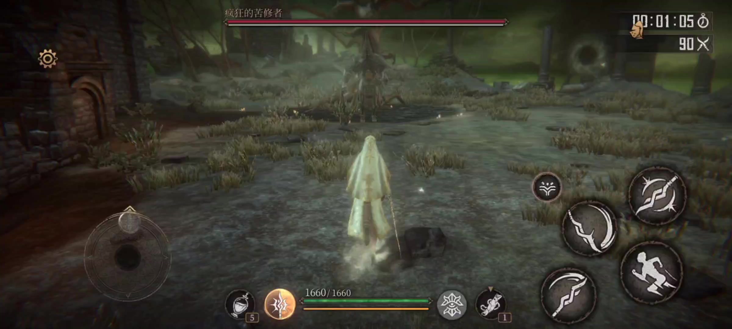 简单做一个皇座困难模式和本体四周目的伤害对比