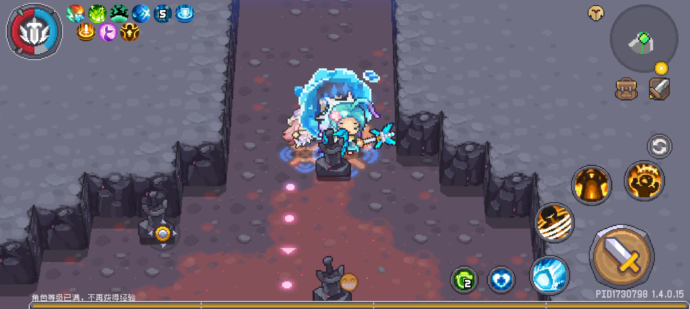 旋风斩领主，刷图也太爽了截图