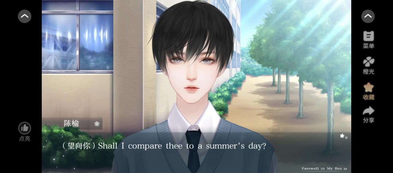 榆树上的荔枝花截图