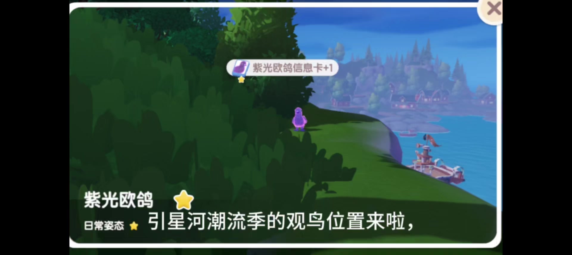 引星河潮流季观鸟攻略截图