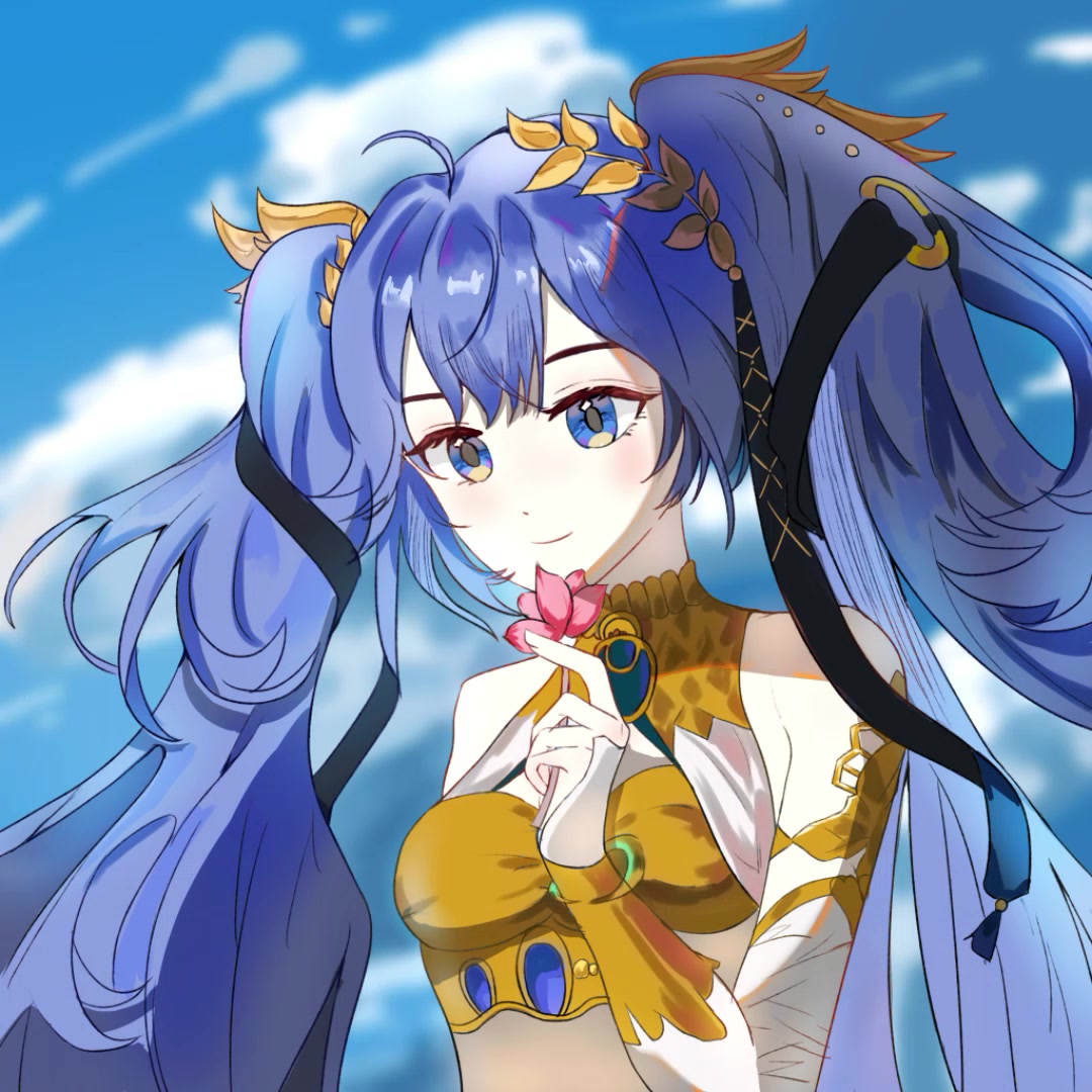 放个尤诺的绘画过程