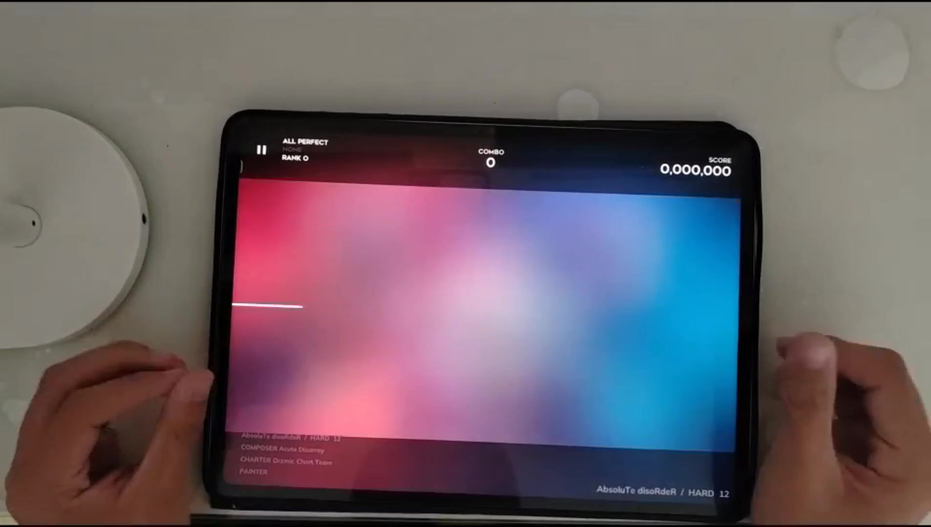 【中秋特辑】AbsoluTe disoRdeR 单人双游三谱联合手元！截图