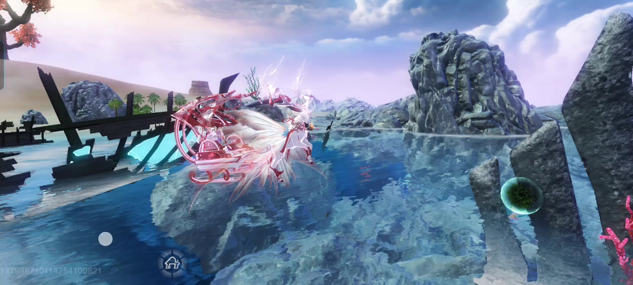 当我把画面调到极致以后……截图