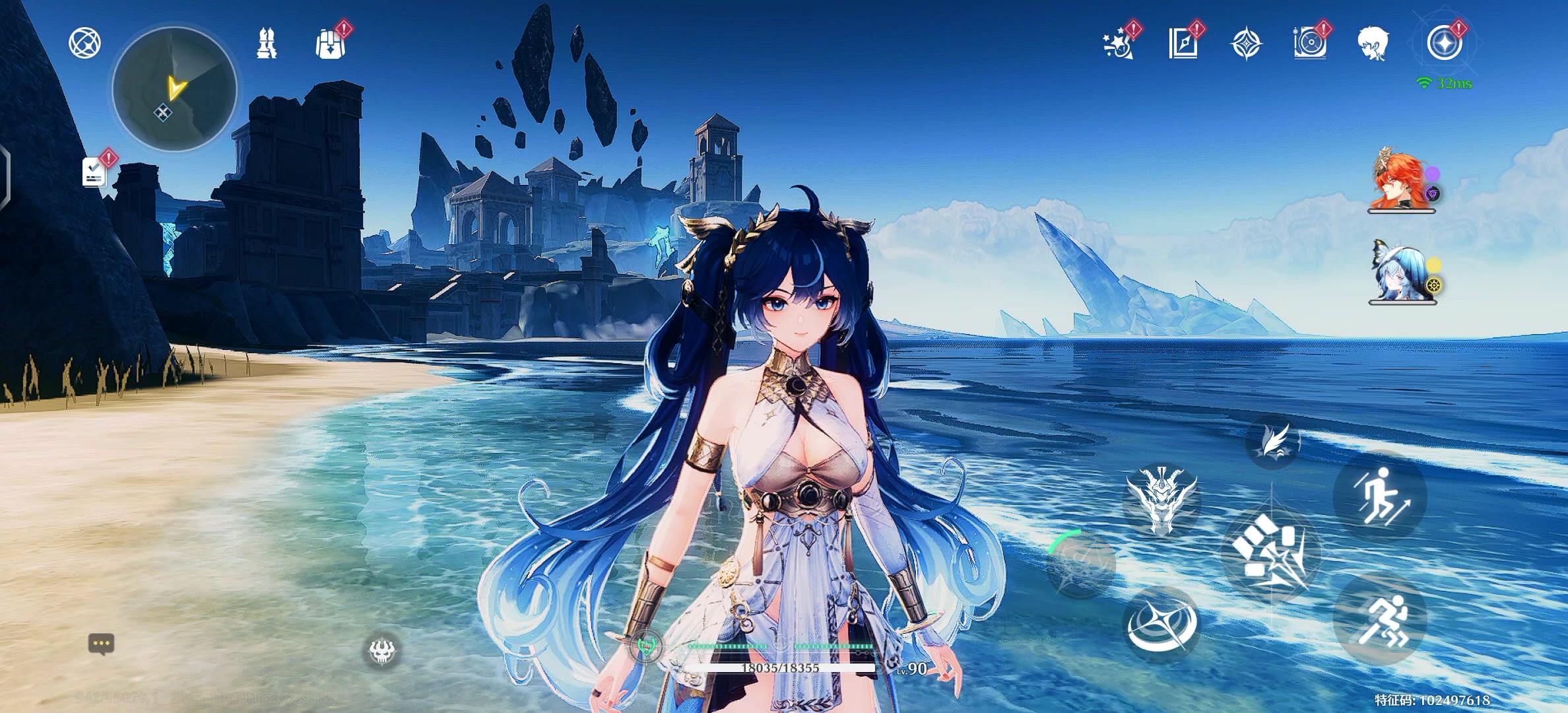 安卓鸣潮2.7（原生画质➕官方插帧）开启全局滤镜画质提升展示！