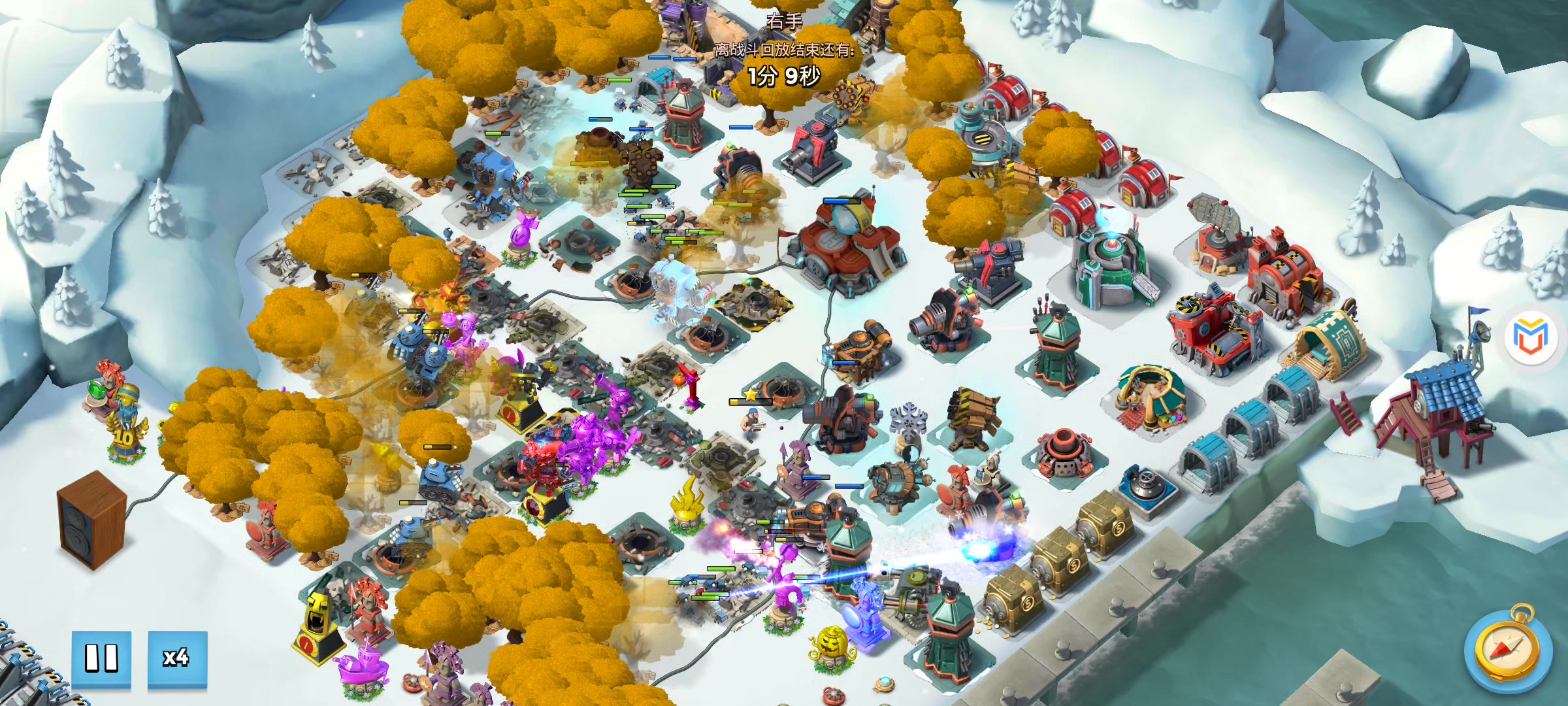 太久没玩是出了什么新buff吗，我的小怪加农炮怎么一直掉血截图