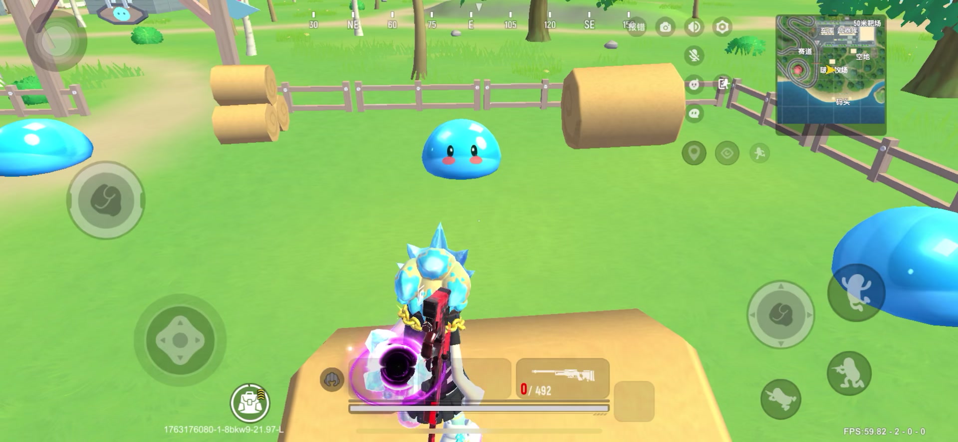 孩子第一次用到AWM手都抽了🤣🤣🤣截图