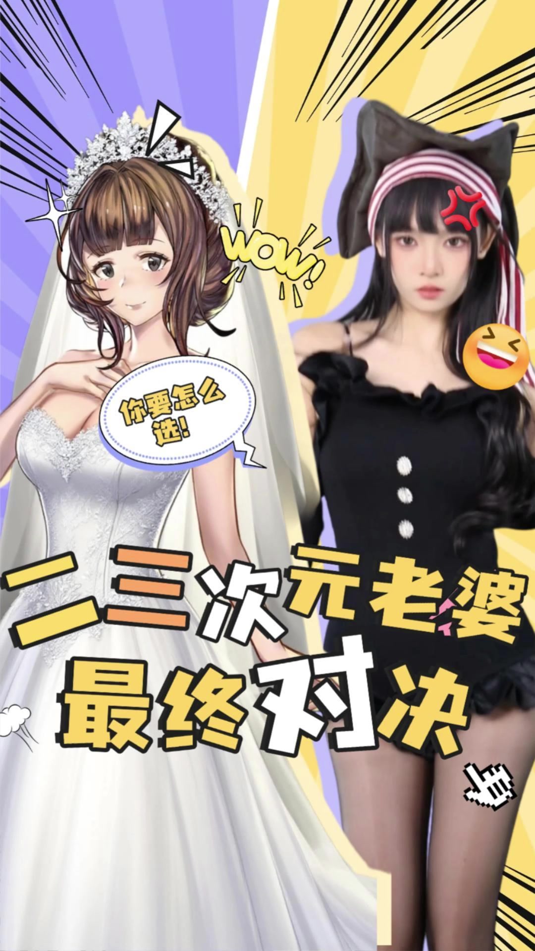 二三次元老婆最终对决！你要怎么选？