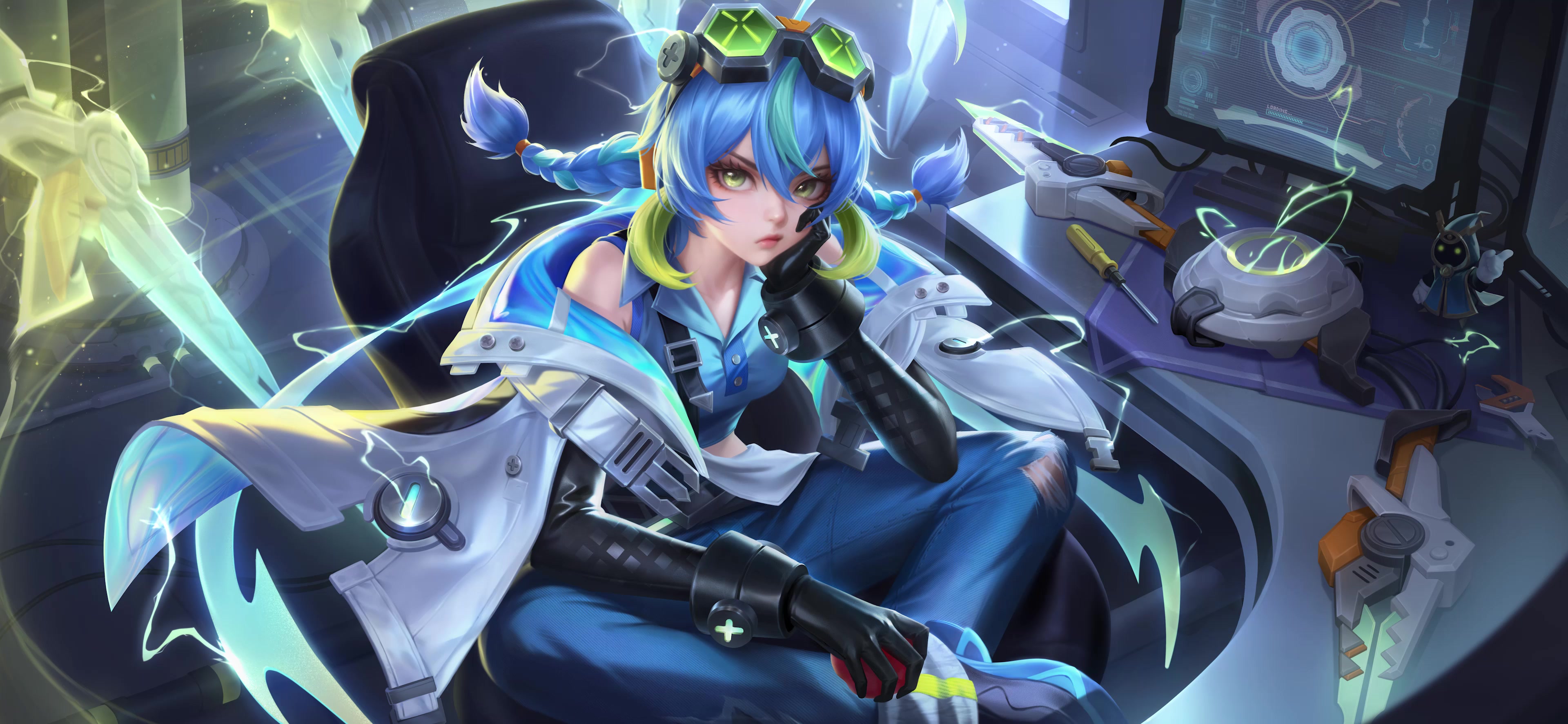 【蚩奼-极光幻客】全新秒杀皮肤爆料来袭！