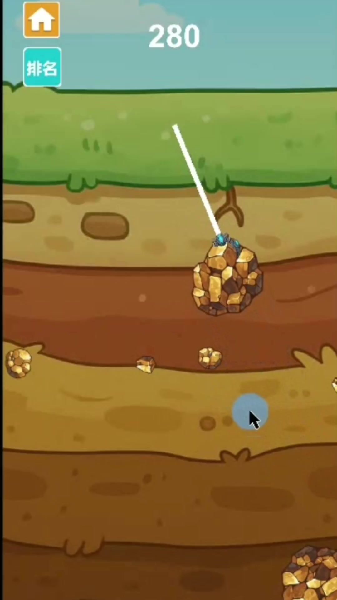 黄金矿工基本功能完成