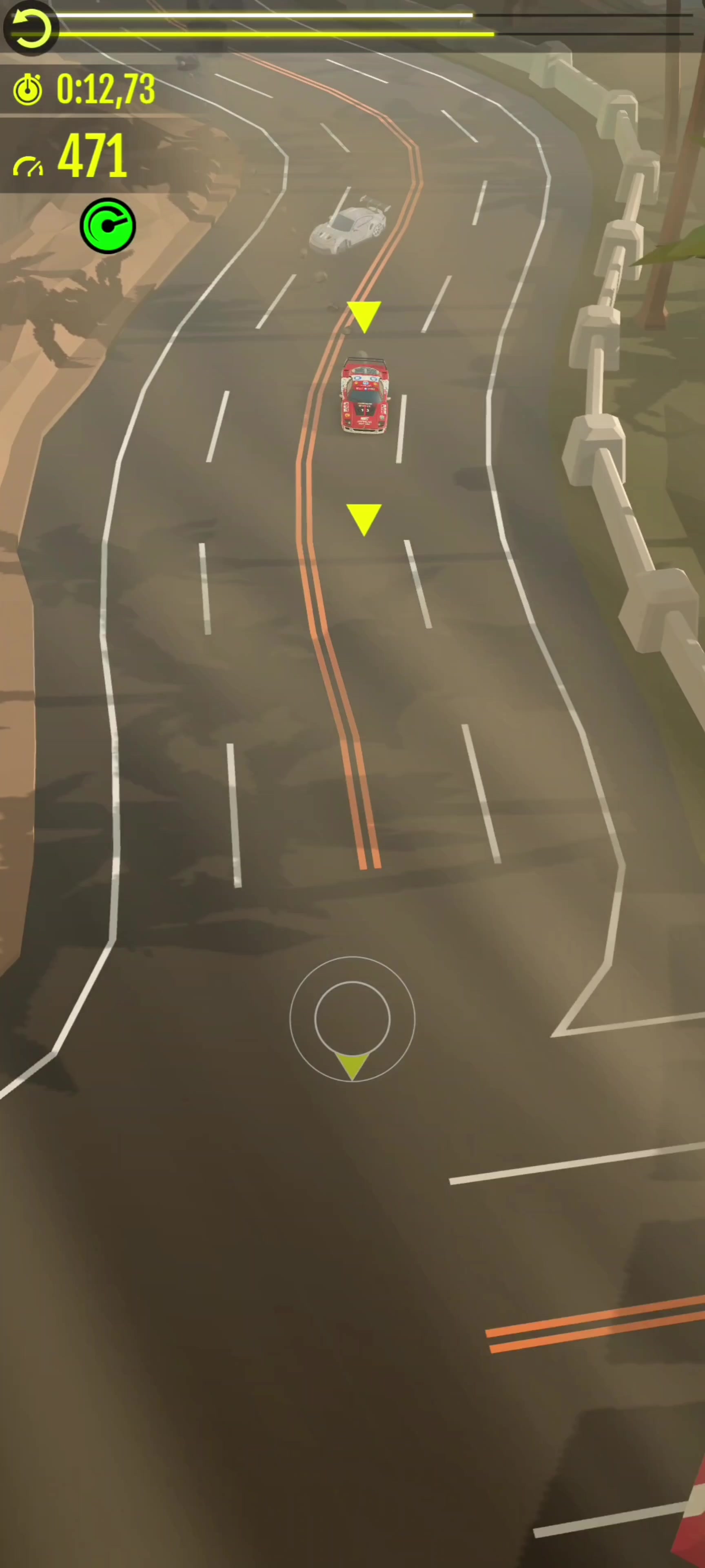 绿洲U弯弹墙慢放截图