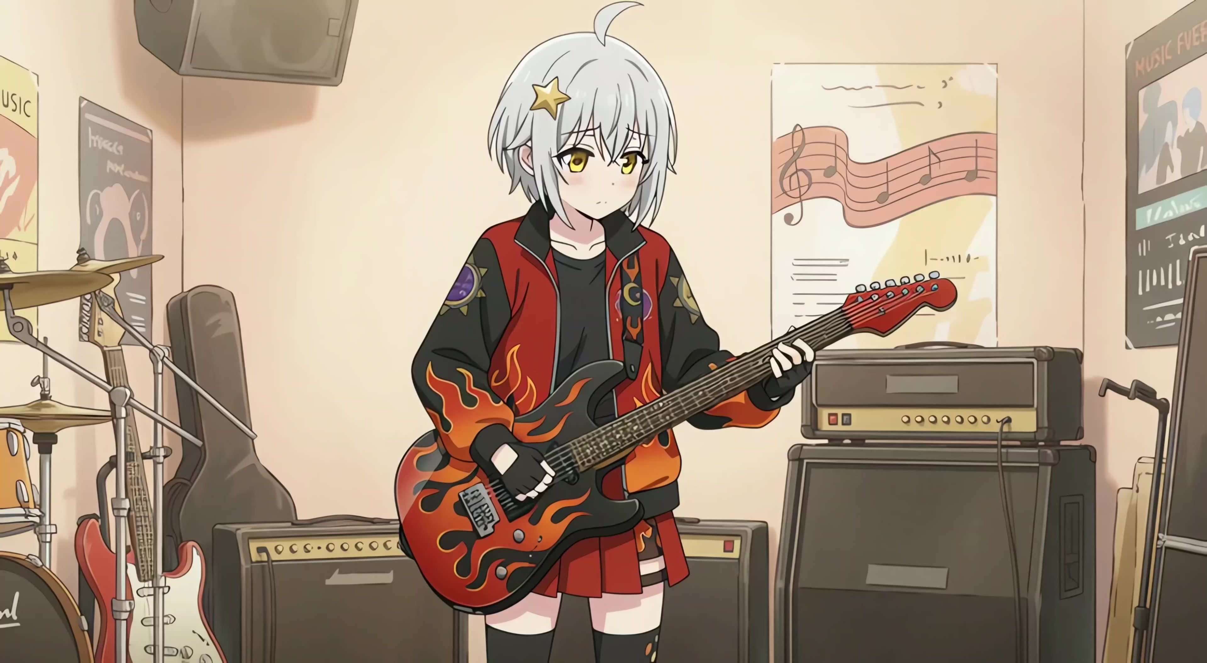 《辉烬》「传火摇滚！」少女乐队企划PV辉烬也要有自己的团！才怪