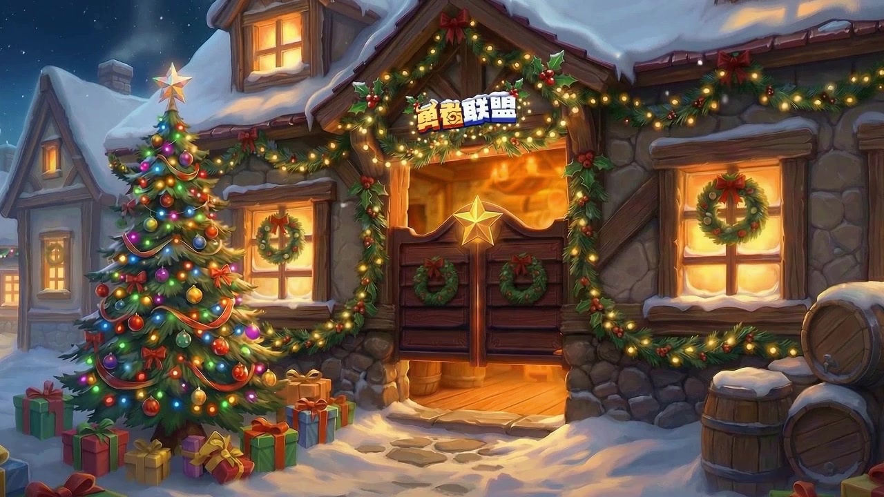 圣诞铃奏响之际，一场关于新版本的情报交易在酒馆悄然展开……