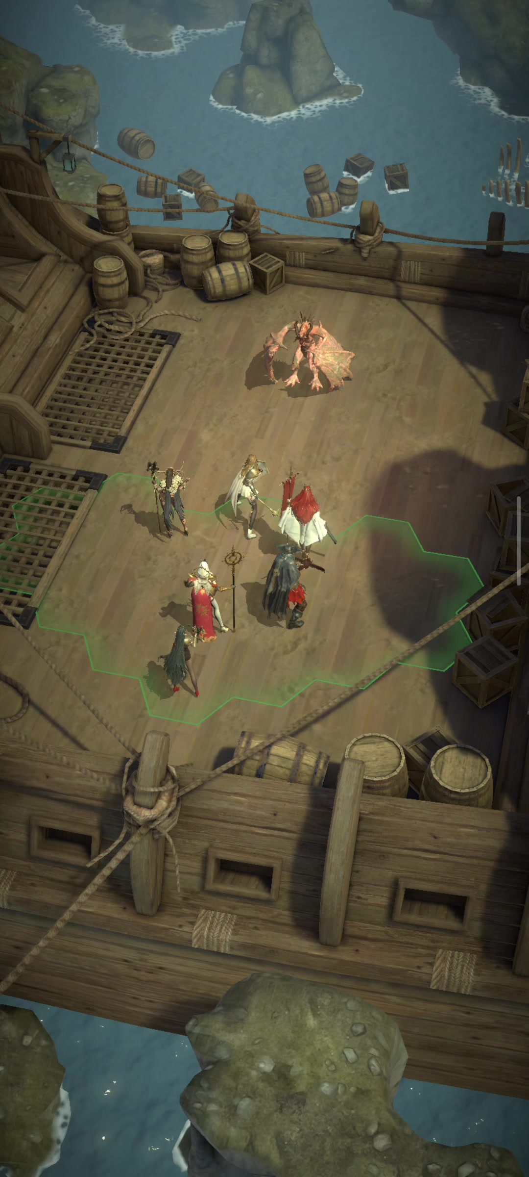 海图9，赤渊领主，5.1威力，控制流，在boss要放大时连续控