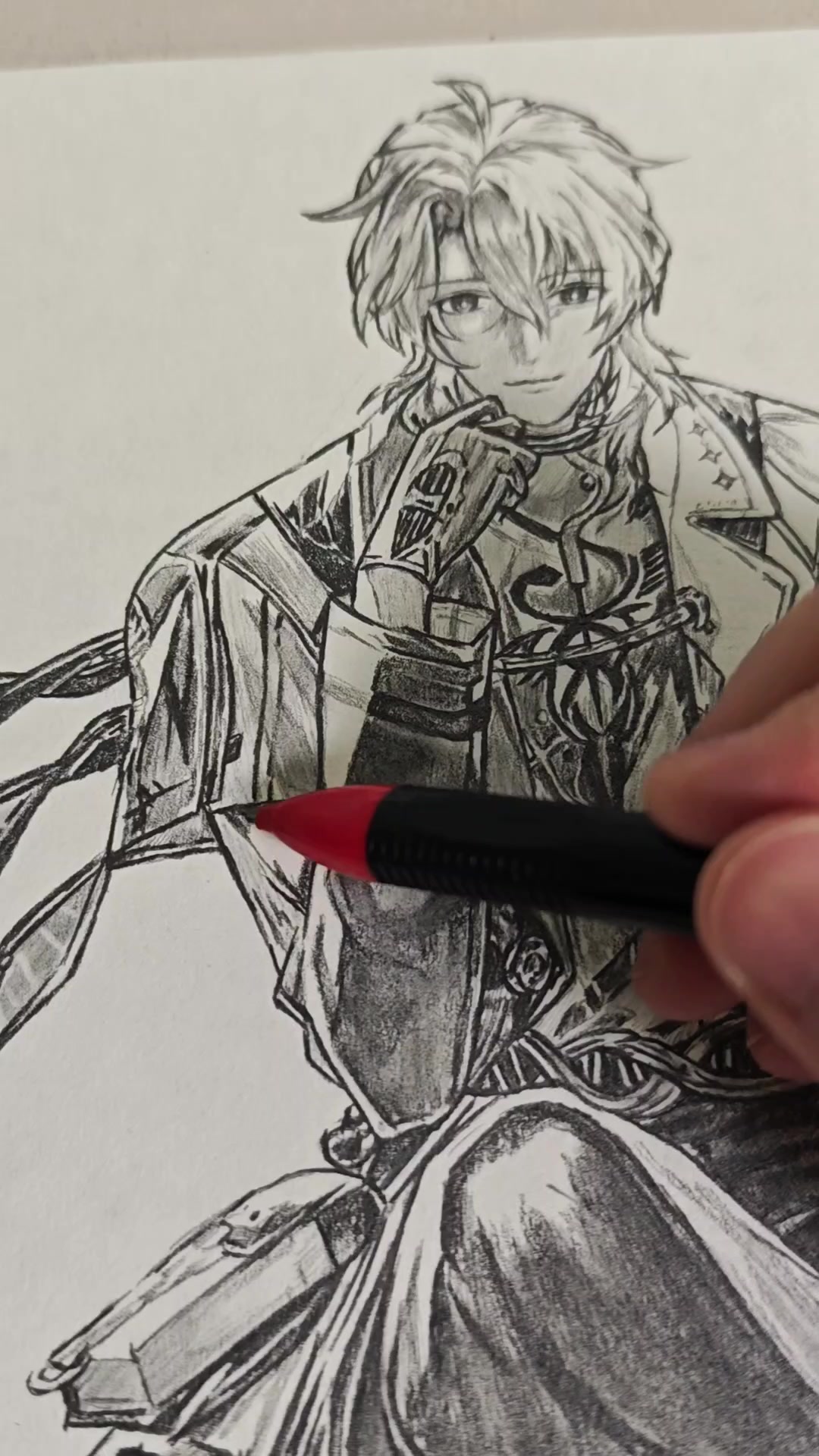 [手绘过程]陆·赫斯