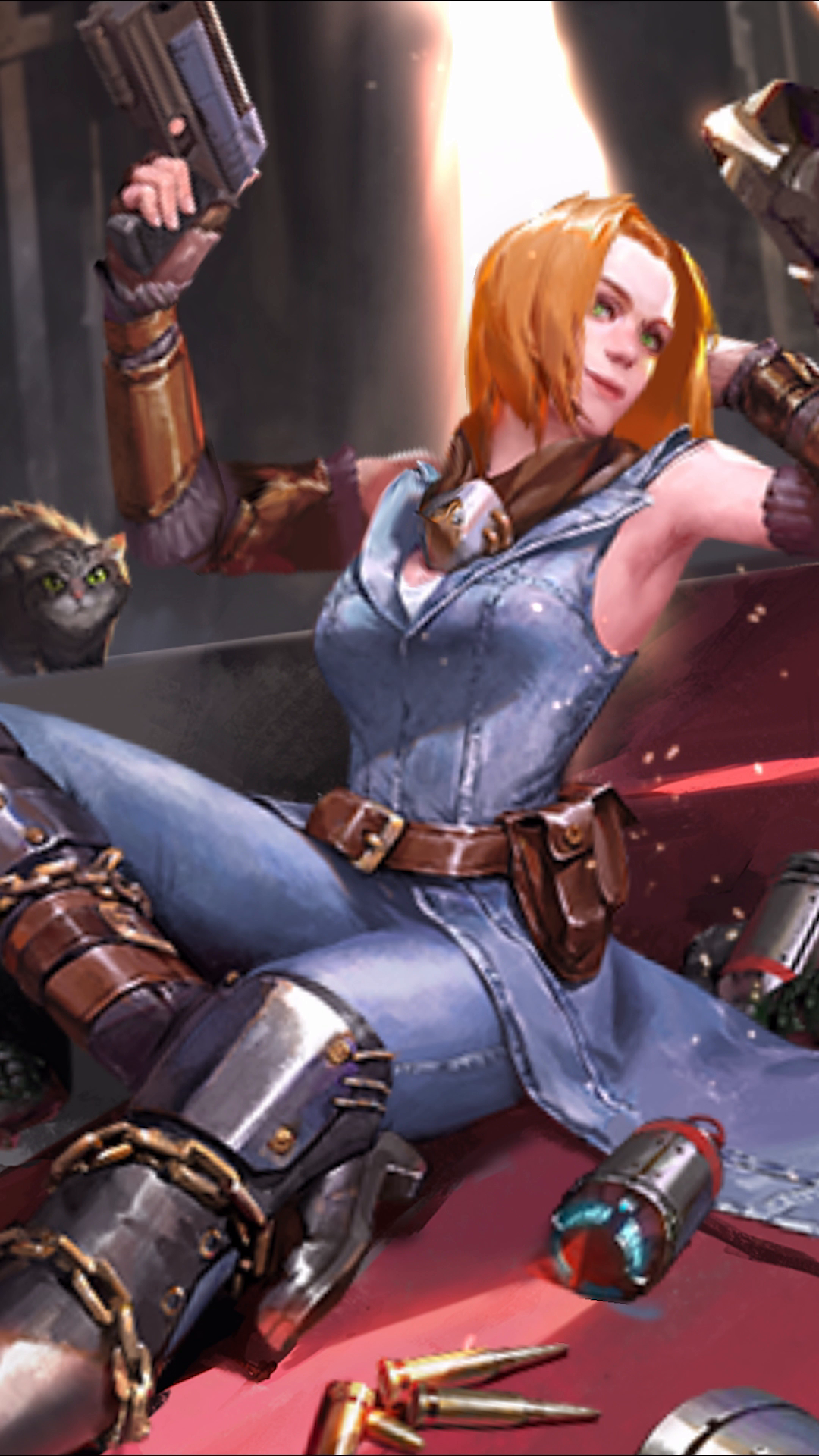 壁纸福利丨狂傲战姬“杰茜卡”