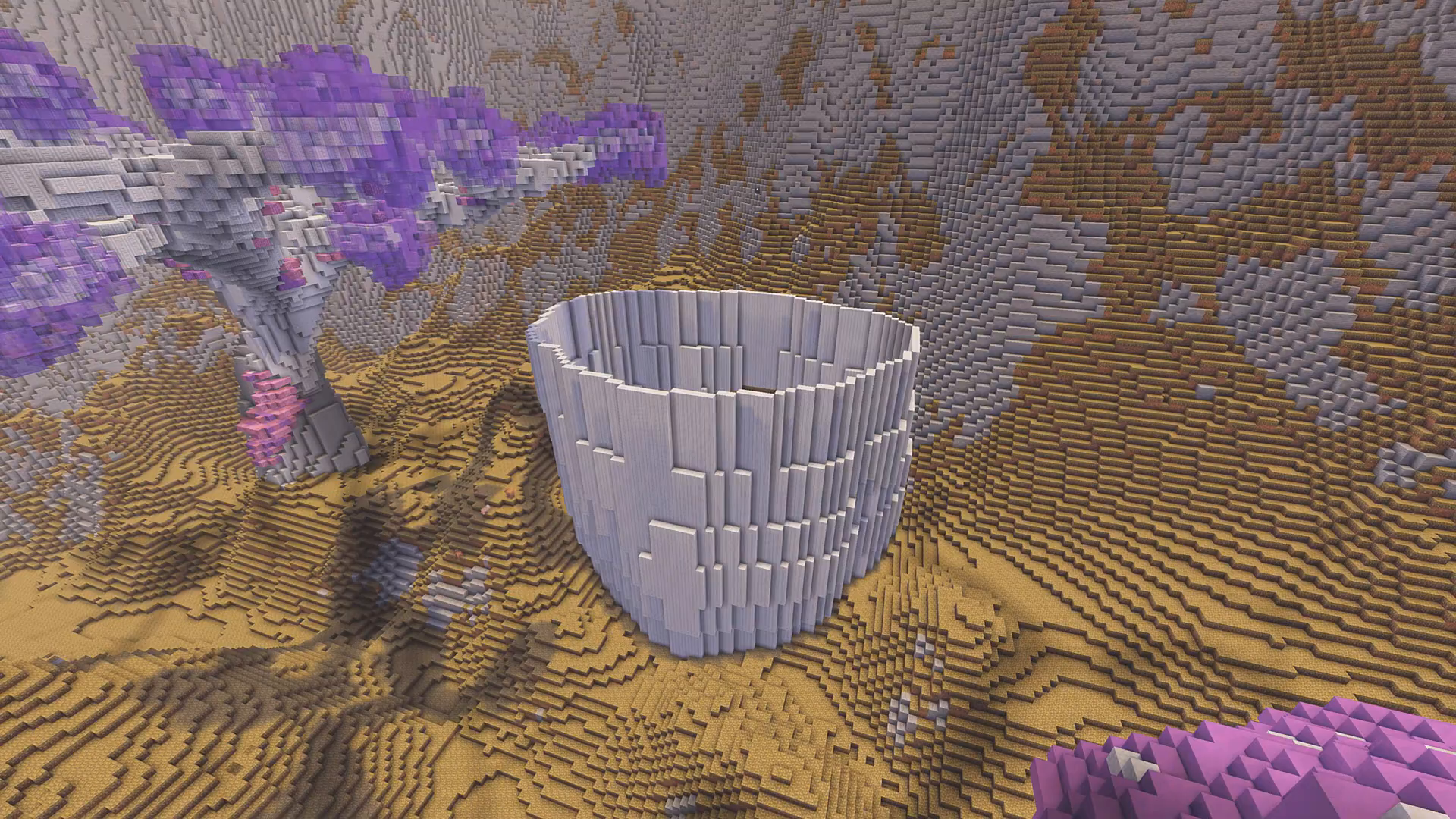 我的世界：蘑菇堡垒（延时摄影）