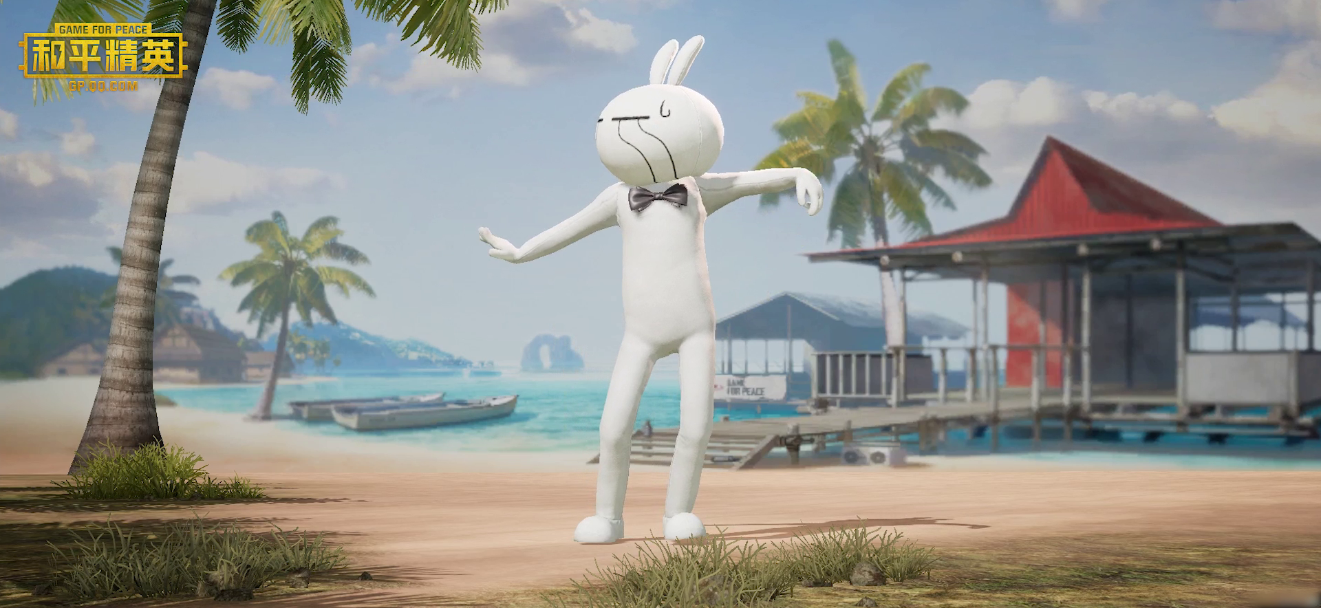 新皮肤爆料 l 正版授权兔斯基套装，动感出击！