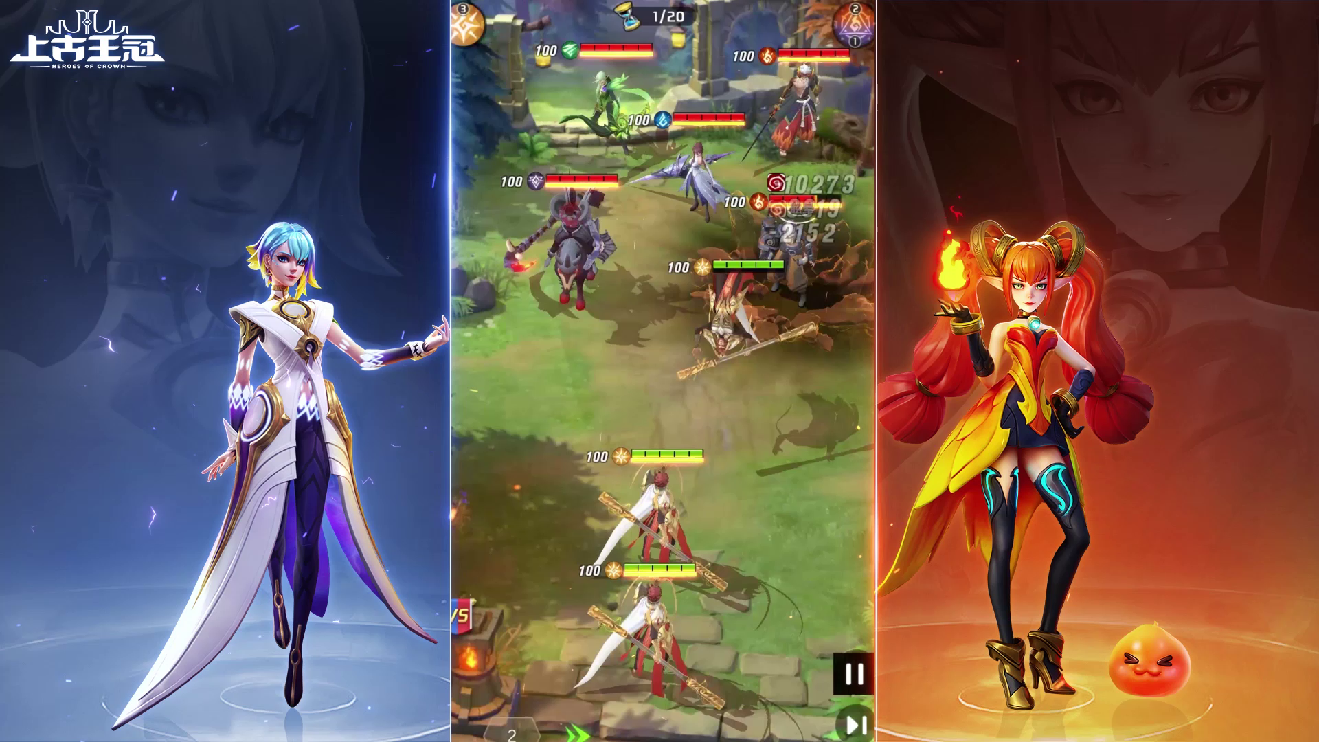 【王冠模拟战】第三期——齐天大圣3打5，秒变9打5