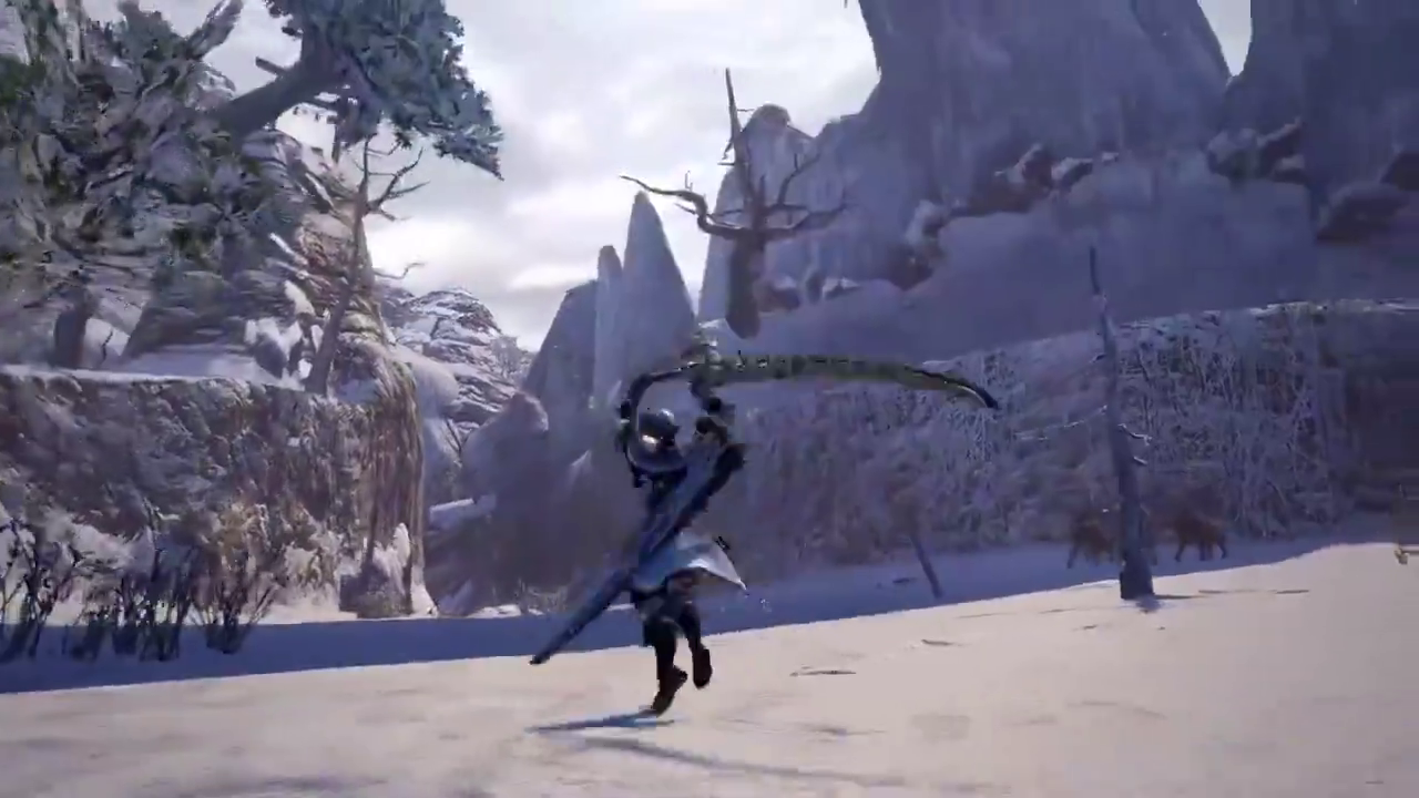 《怪物猎人Rise》冰牙龙、轰龙实机狩猎片段