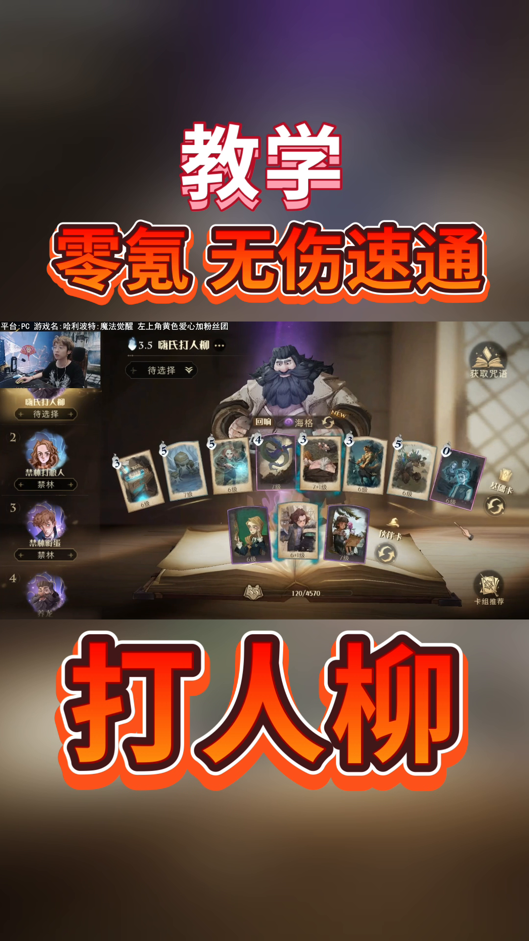 【搬运】嗨氏－胎教级平民无伤速通打人柳教程