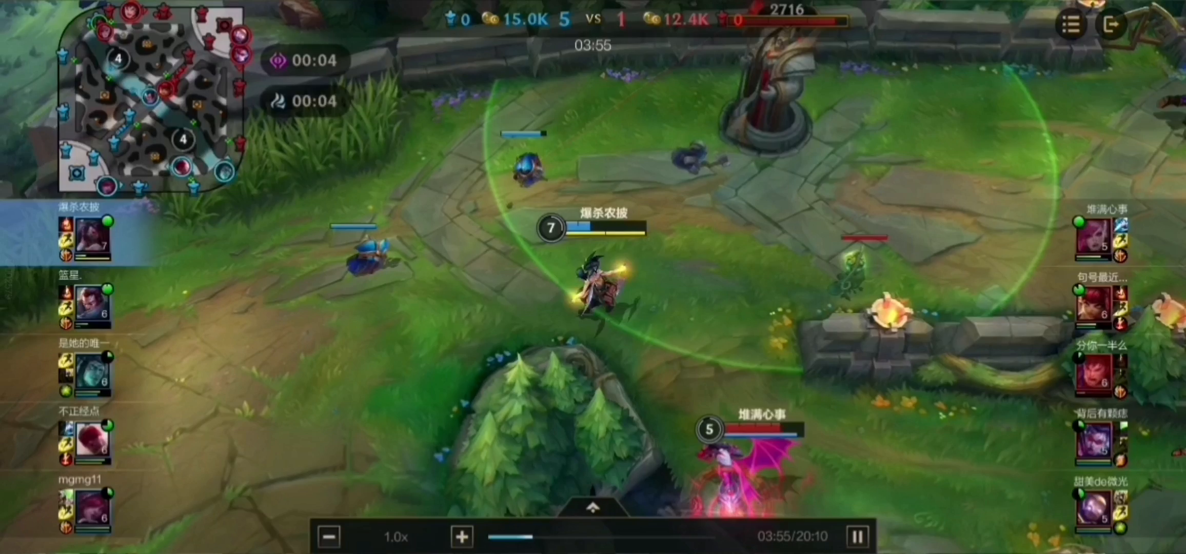 [LOLM开拓者]阿卡丽飞雷神！万花丛中过，片叶不沾身