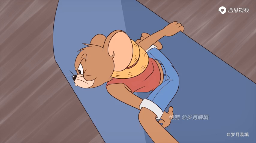 分享个视频给大家，草帽杰瑞大战神汤姆