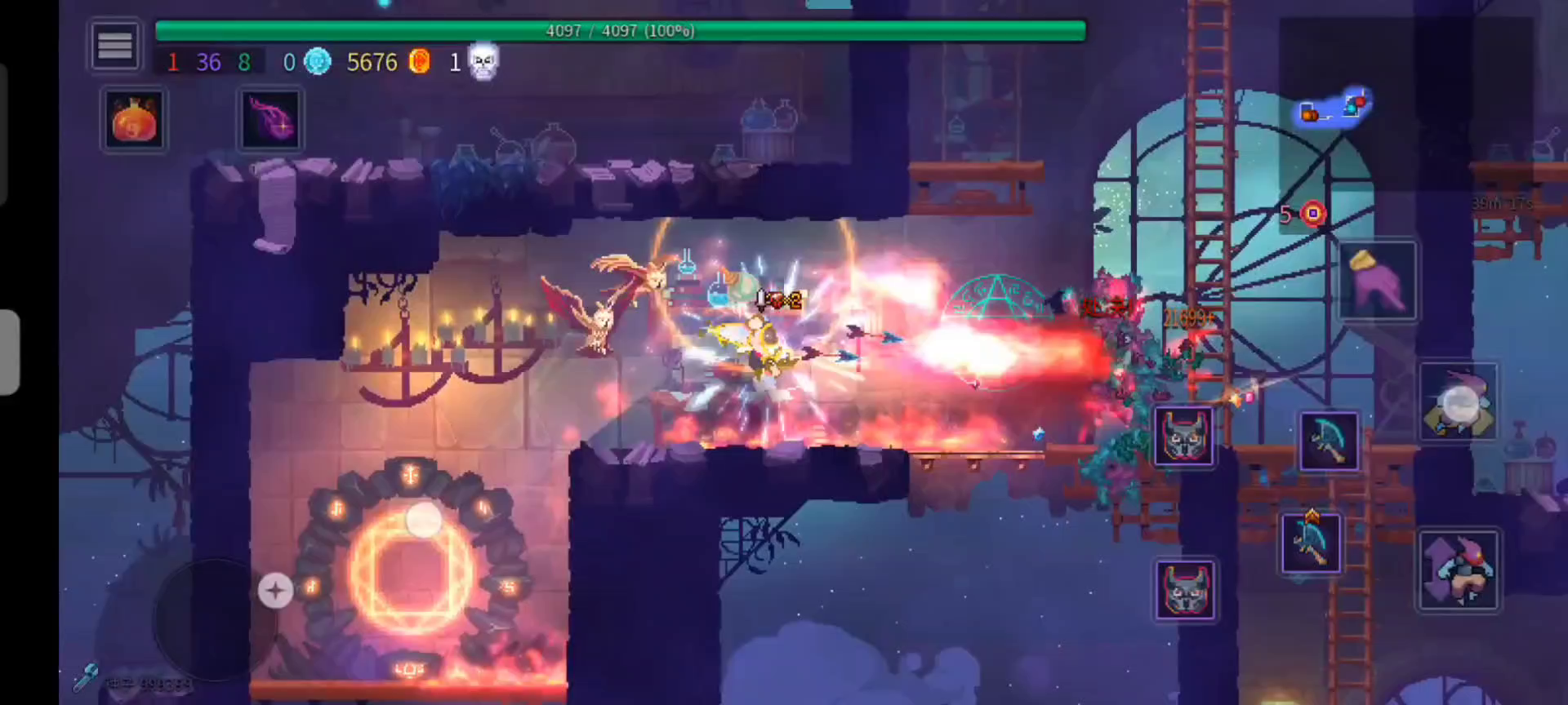 推荐萌新玩的一个不用武器无脑跑图，A一下算我输截图