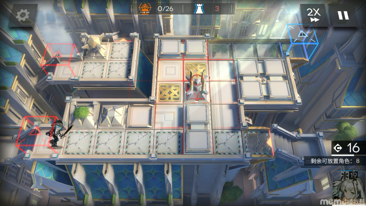 【明日方舟】吾导先路GA-4低配开荒作业