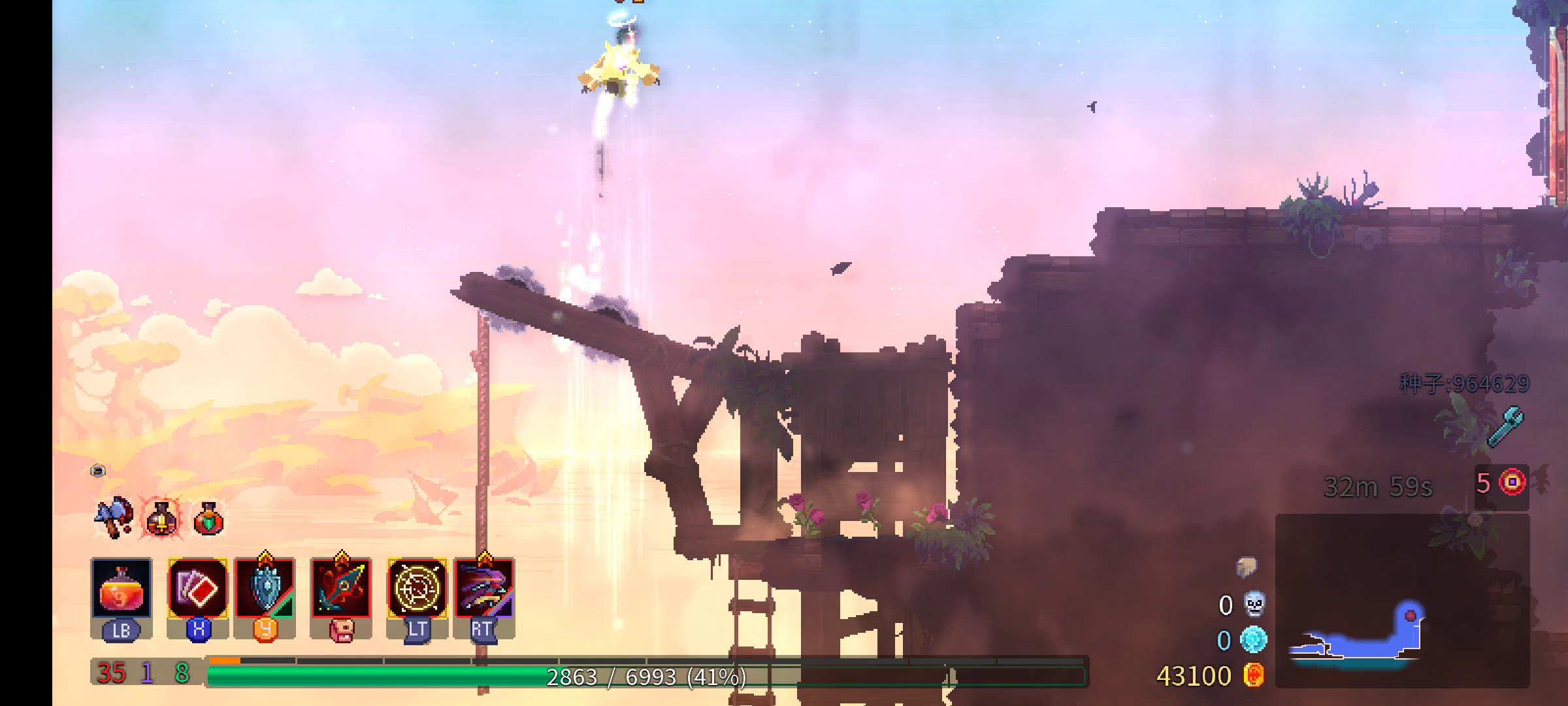 只要你的伤害到达了某种程度，无伤就变得有手就行