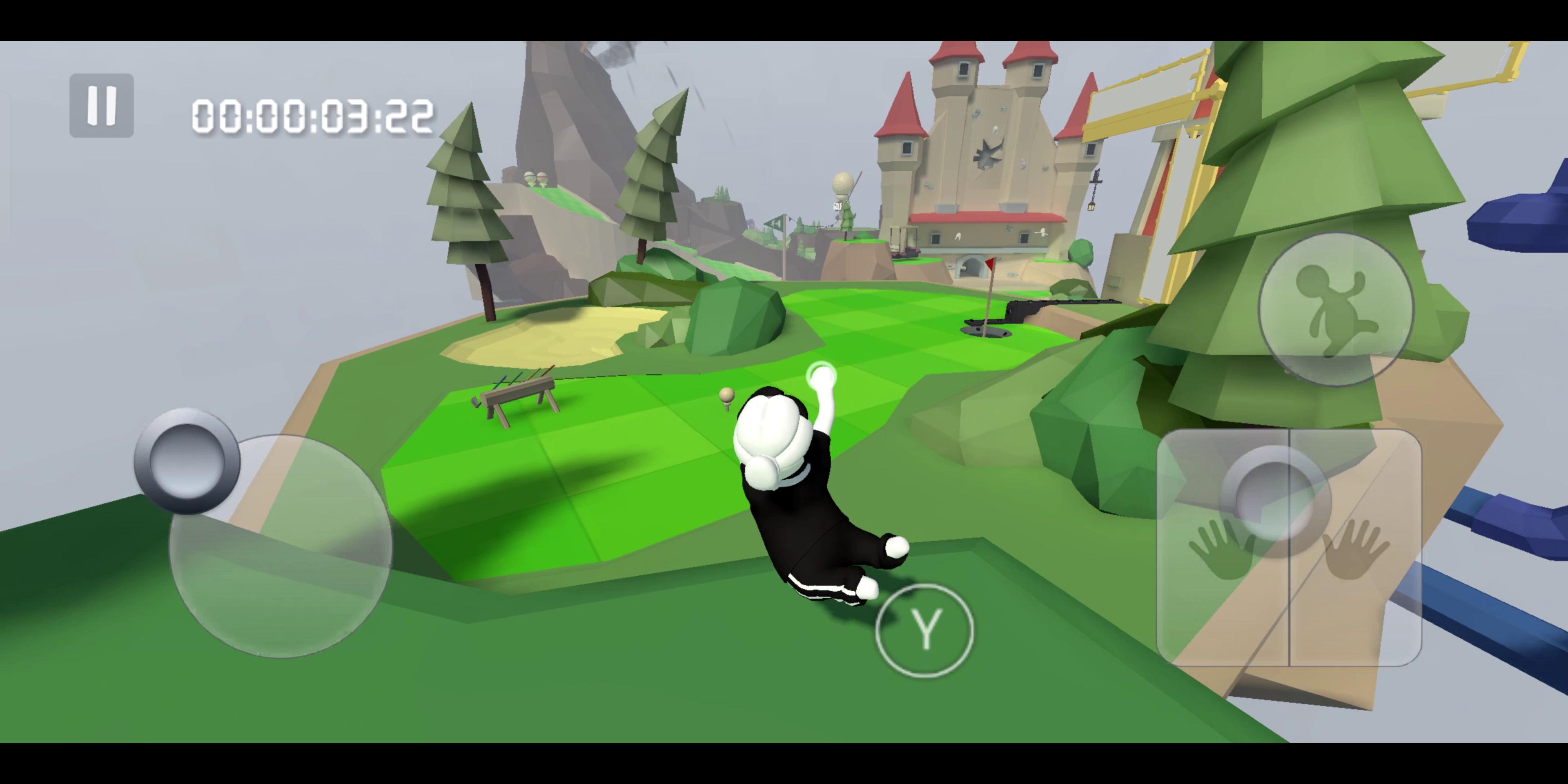 人类跌落梦境高尔夫，个人新纪录18.74！！