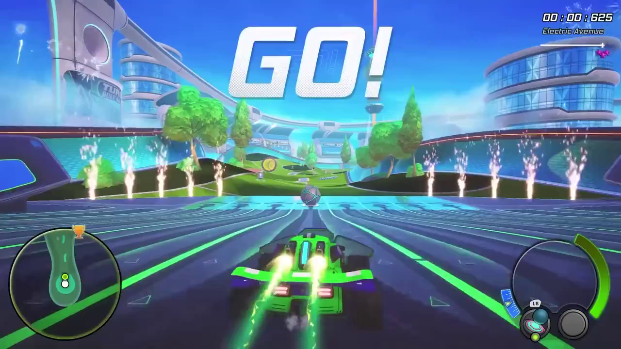 《涡轮高尔夫赛车》11分钟实机演示