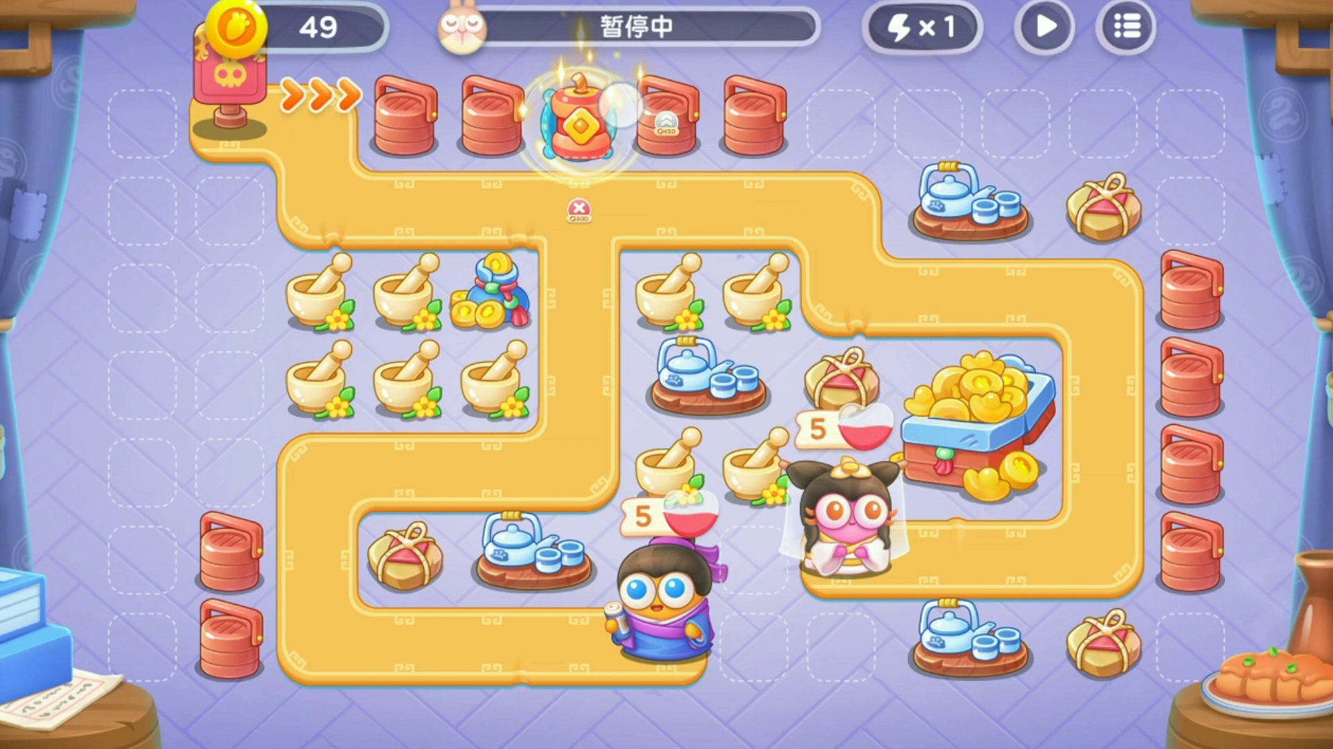 保卫萝卜4白萝卜传奇14关截图