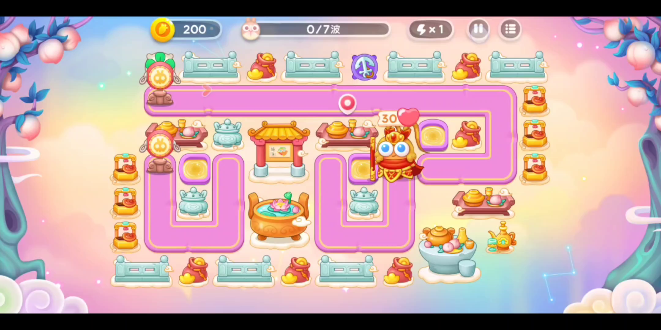 保卫萝卜4周赛8.27无伤打法