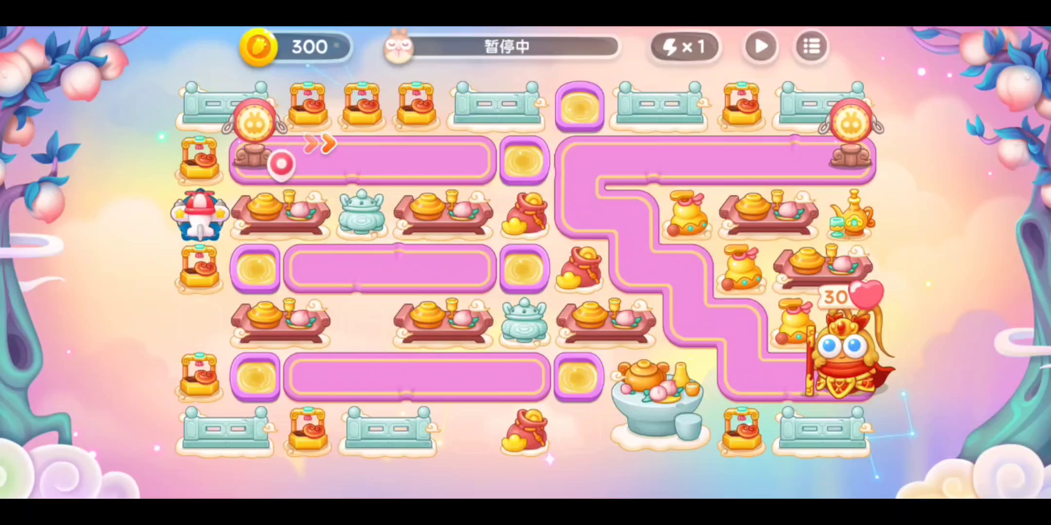 保卫萝卜4周赛8.31无伤52心