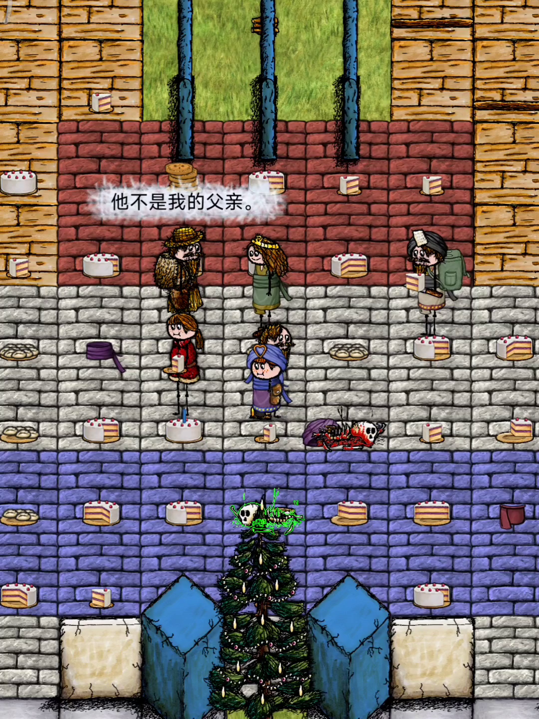 参加星河的生日聚会超级开心呦