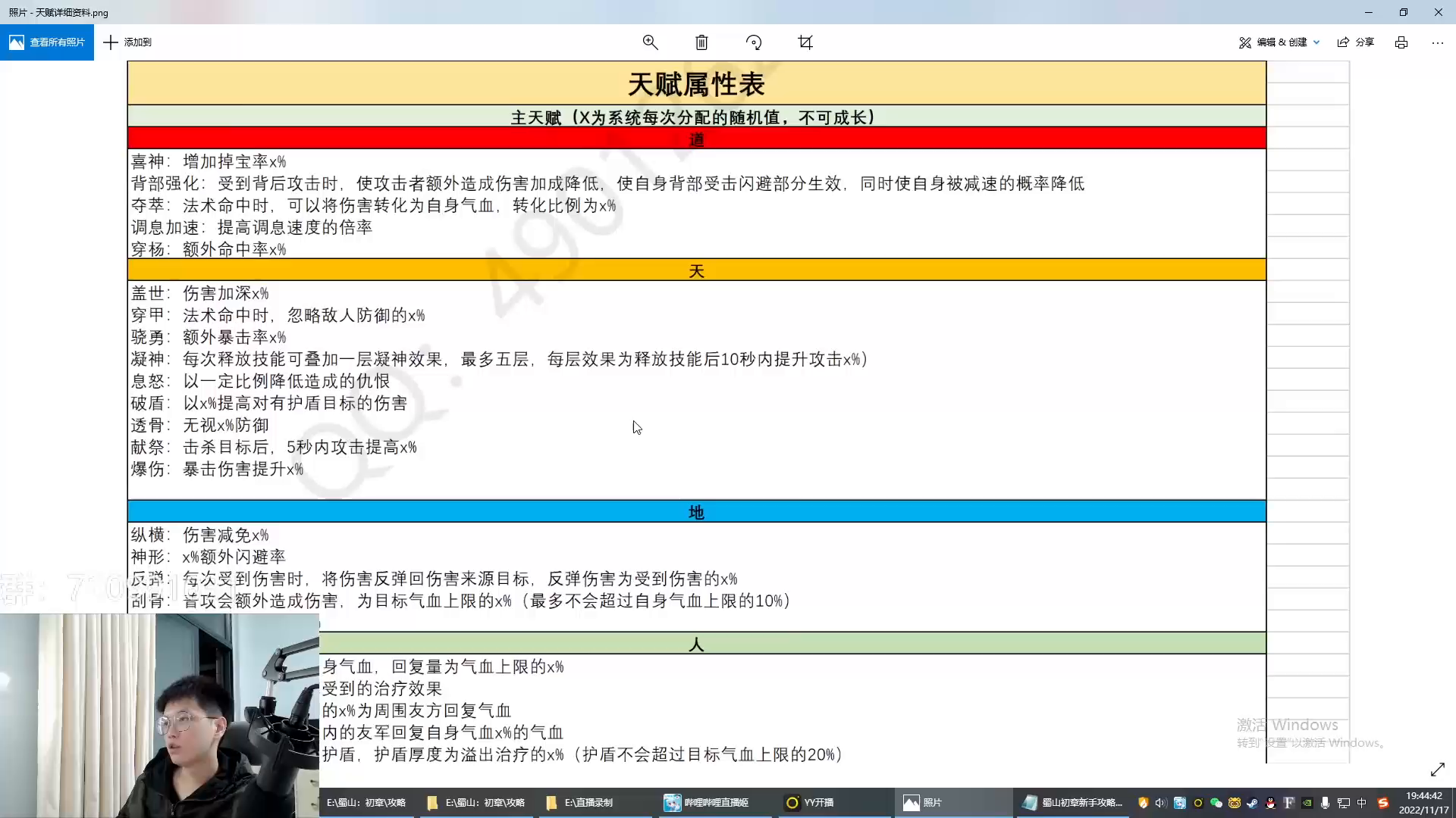 新手入坑指南【天赋、功法】