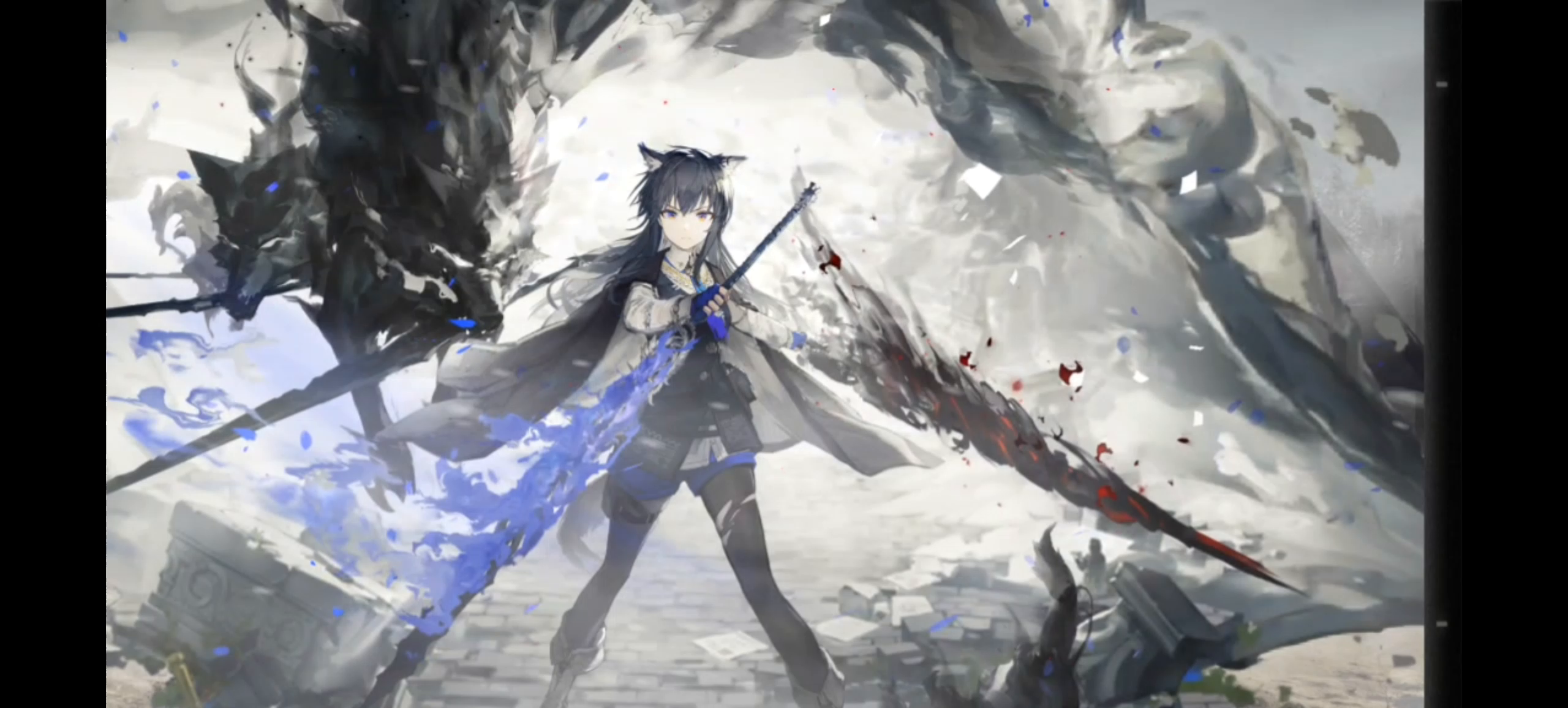 明日方舟 缄默德克萨斯 高清动态壁纸